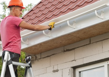 installing a guttering system in Ireland