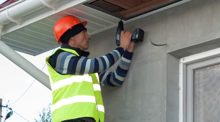 installing a soffit in Ireland